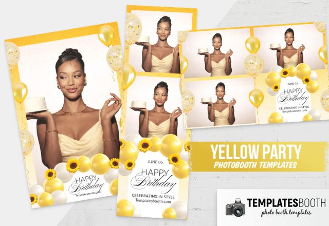 Fotobox-Layout Geburtstag 50