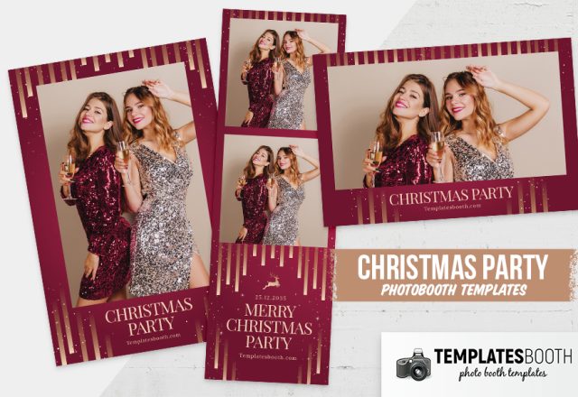 Fotobox-Layout Weihnachtsfeier 24