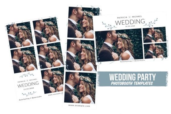 Fotobox-Layout Hochzeit Layout 29