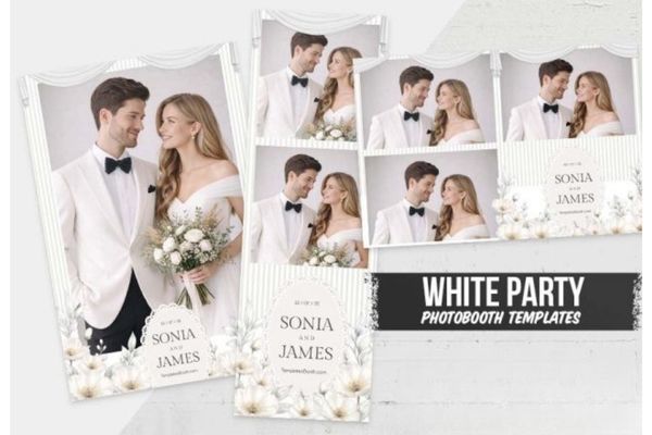 Fotobox-Layout Hochzeit Layout 33