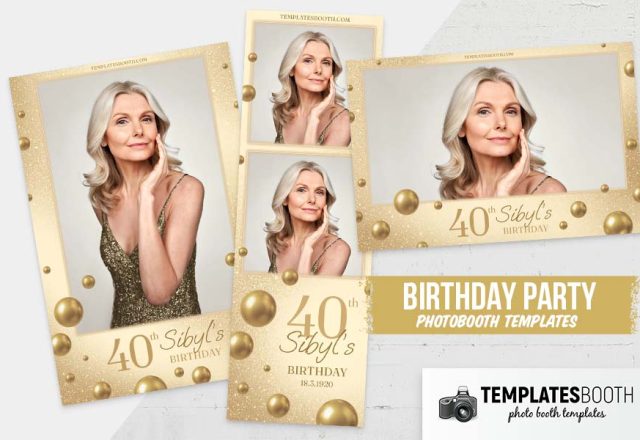 Fotobox-Layout Geburtstag 8