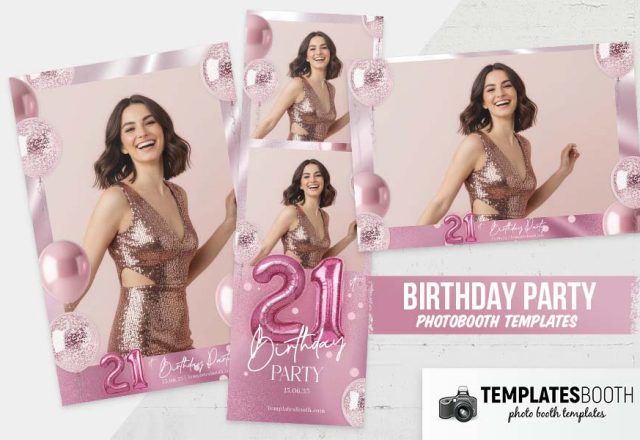 Fotobox-Layout Geburtstag 2
