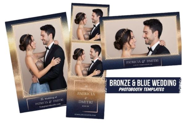 Fotobox-Layout Hochzeit Layout 1