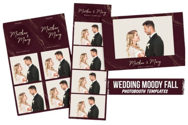 Fotobox-Layout Hochzeit Layout 14