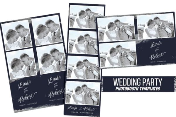 Fotobox-Layout Hochzeit Layout 5