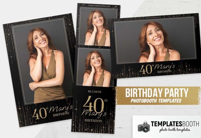 Fotobox-Layout Geburtstag 4