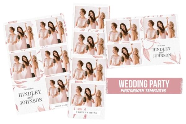 Fotobox-Layout Hochzeit Layout 18