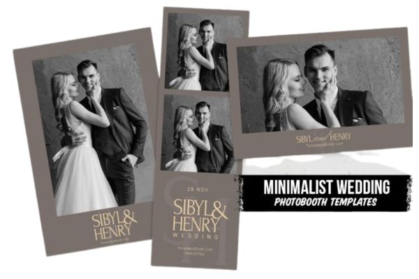 Fotobox-Layout Hochzeit Layout 10