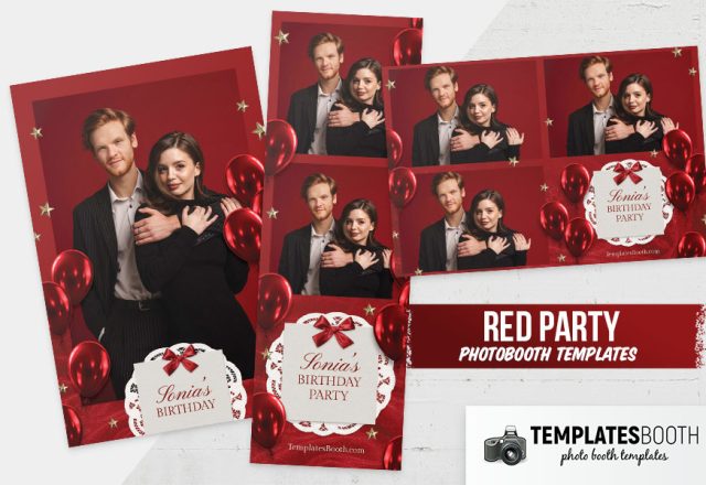 Fotobox-Layout Geburtstag 40