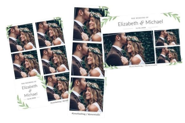 Fotobox-Layout Hochzeit Layout 28