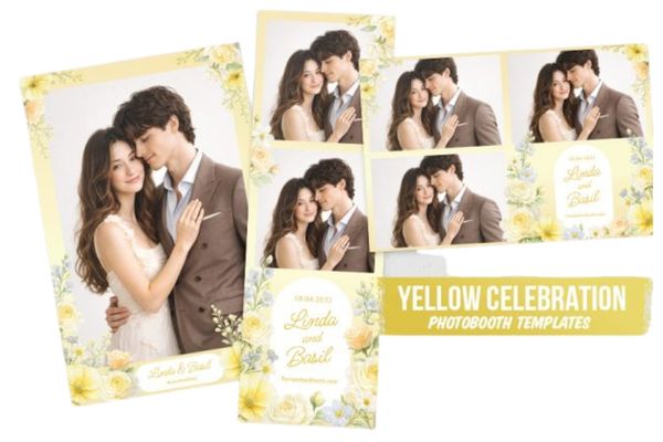Fotobox-Layout Hochzeit Layout 34