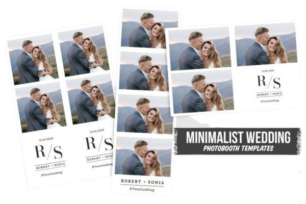 Fotobox-Layout Hochzeit Layout 11