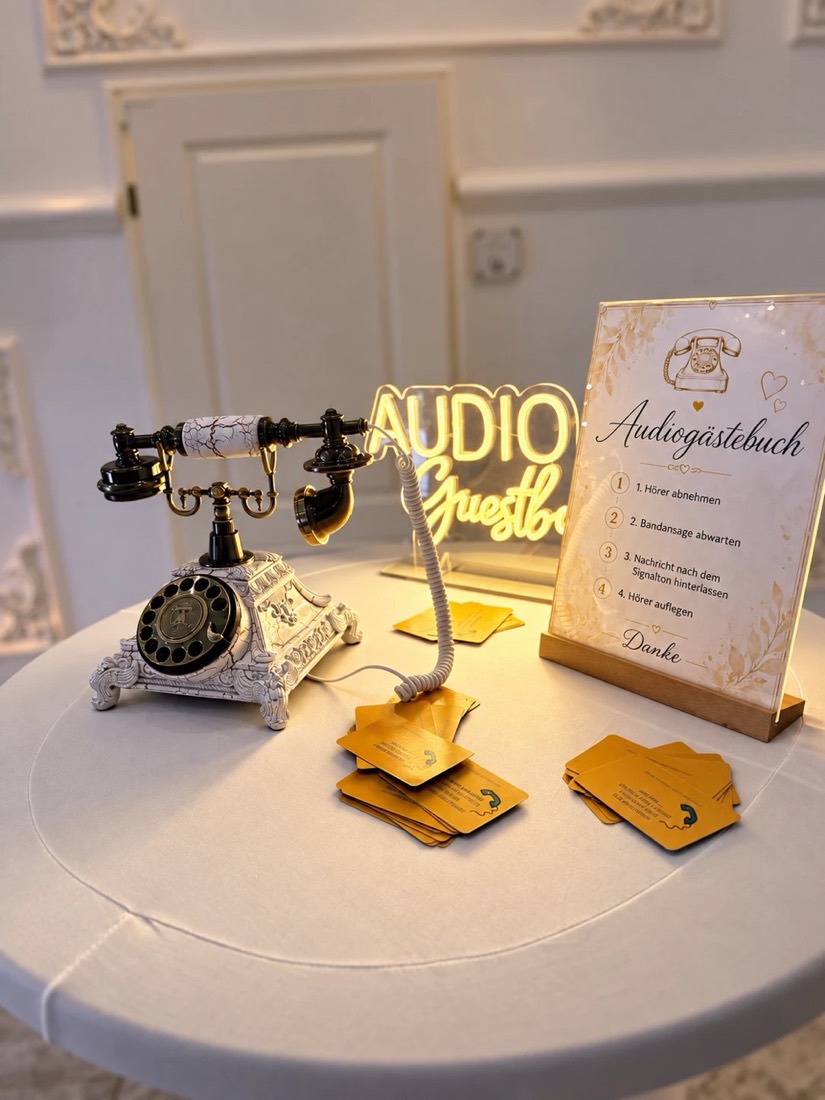 Audiogästebuch mieten